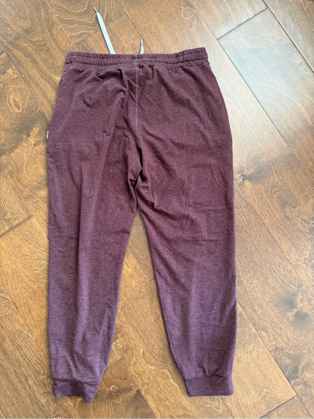 Women’s Burgundy Jogger Pants - Comfortable Everyday Sweatpants